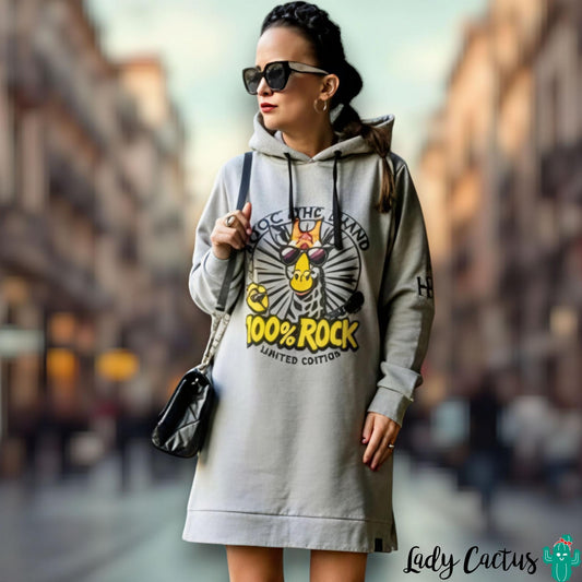 Vestido Wild Giraffe de Noc The Brand en Lady Cactus con print jirafa rockera y actitud urbana