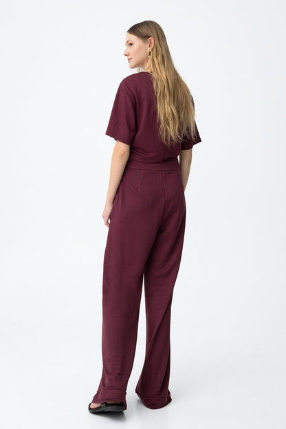 Look moderno con pantalón ancho de Tiffosi en Lady Cactus.
