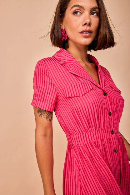 Vestido Toro Fucsia de Smile Vestidor